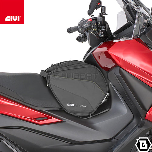 GIVI EA135B スクーターバッグ 15L容量 320mm×300mm×250mm ブラック／HONDA フォルツァ350 / HONDA フォルツァ250専用