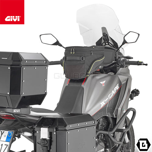 GIVI EA143 タンクバッグ タンクロック ( TANKLOCK )  21L - 27L容量可変 ブラック