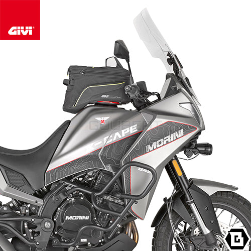 GIVI EA143 タンクバッグ タンクロック ( TANKLOCK )  21L - 27L容量可変 ブラック