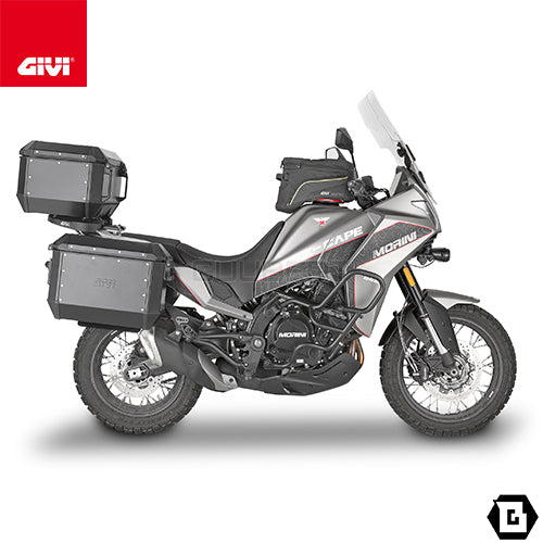 GIVI EA143 タンクバッグ タンクロック ( TANKLOCK )  21L - 27L容量可変 ブラック