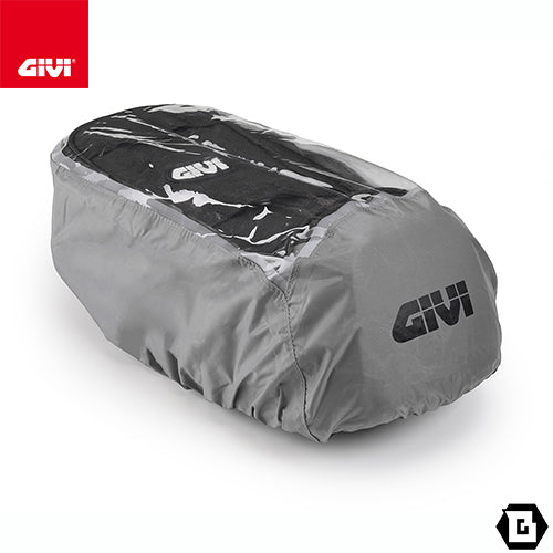 GIVI EASY02 タンクバッグ Easy-T マグネット式 6L容量｜M.O.L.L.E.対応 レインカバー付