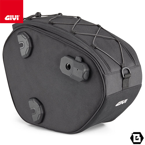 GIVI EASY12L ソフトサイドバッグ Easy-T 左側 18L ステルスシステム対応 防水インナー付 バイク用ツーリングバッグ