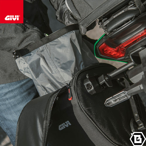 GIVI EASY12L ソフトサイドバッグ Easy-T 左側 18L ステルスシステム対応 防水インナー付 バイク用ツーリングバッグ