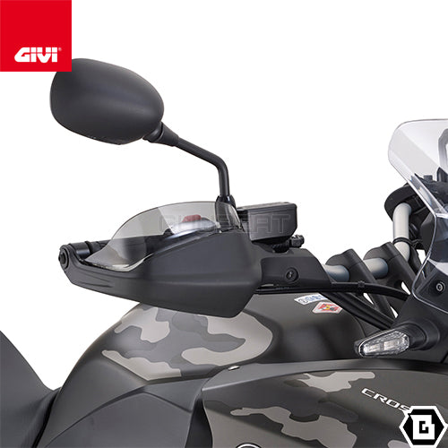 GIVI EH1110 ハンドガードエクステンション スモーク／HONDA VFR1200X クロスツアラー / HONDA VFR1200X クロスツアラーDCT専用