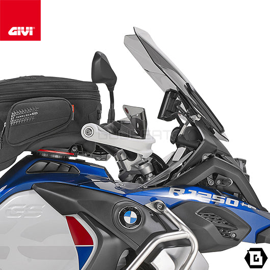 GIVI EH5108 ハンドガードエクステンション スモーク／BMW F 850 GS / BMW F 800 GS ADVENTURE / BMW R 1250 GS専用