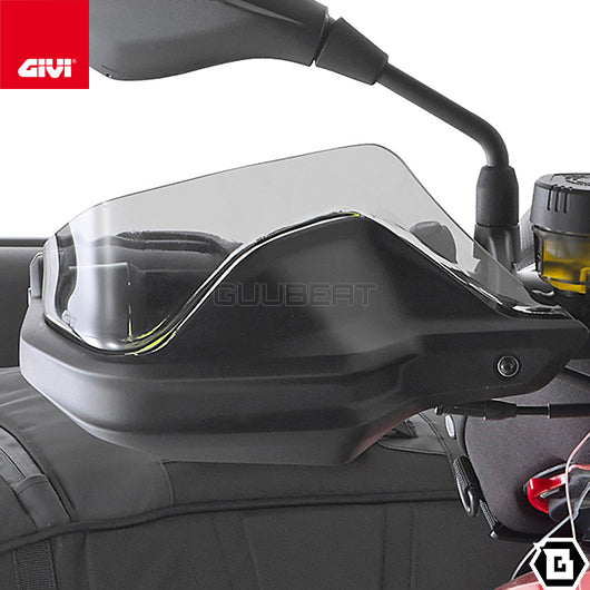 GIVI EH5108 ハンドガードエクステンション スモーク／BMW R 1250 GS ADVENTURE / BMW R 1250 GS / BMW R 1200 GS / BMW R 1200 GS ADVENTURE他専用