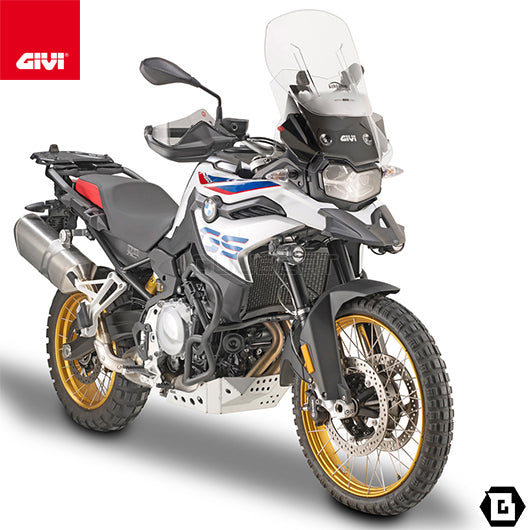 GIVI EH5108 ハンドガードエクステンション スモーク／BMW F 850 GS / BMW F 800 GS ADVENTURE / BMW R 1250 GS専用
