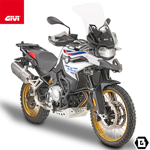 GIVI EH5127 ハンドガードエクステンション スモーク／BMW F 850 GS専用