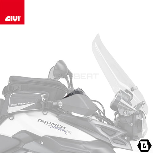 GIVI EH6401 ハンドガードエクステンション スモーク／TRIUMPH タイガー 800 XC / TRIUMPH タイガー 800 XR / TRIUMPH タイガー 800専用