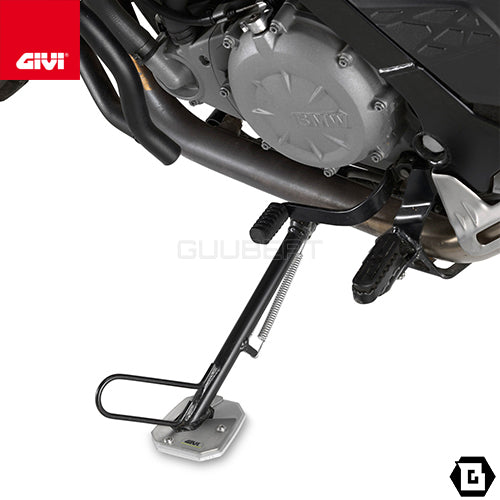 GIVI ES5101 サイドスタンドプレート シルバー ／ BMW G 650 GS専用