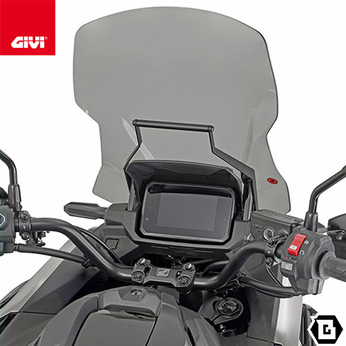GIVI FB1217 スクリーンマウントバー ブラケット スマホホルダー・ナビ取付対応｜HONDA NC750X 対応