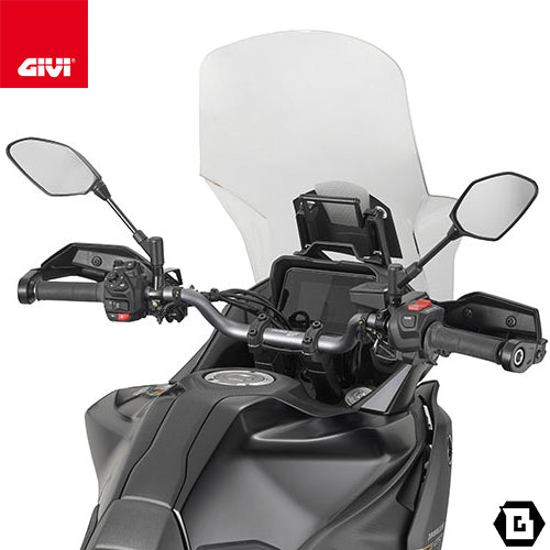 GIVI FB2179 スクリーンマウントバー ブラケット スマホホルダー・ナビ取付対応｜YAMAHA トレーサー 700 GT 対応