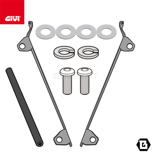 GIVI FB7413 スクリーンマウントバー ブラケット／DUCATI ムルティストラーダ V4 / DUCATI ムルティストラーダ V4S専用