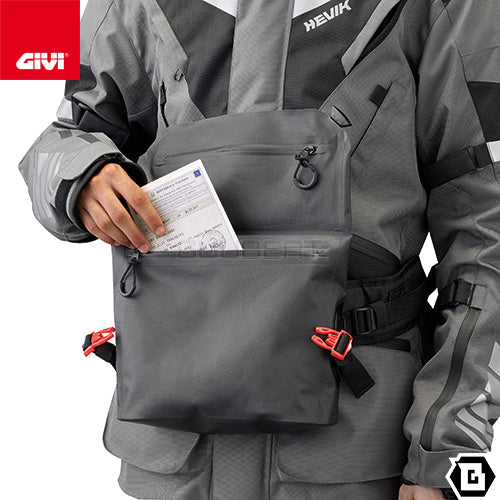 GIVI GRT704 防水ウエストバッグ 3L容量 ブラック