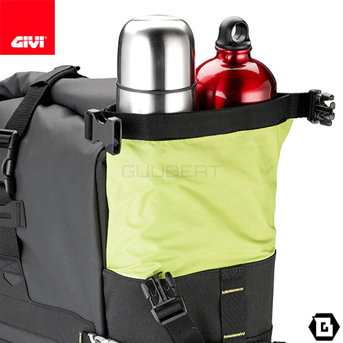 GIVI GRT709 防水サイドバッグ 取付ベース付き 70L（片側35L）容量  ブラック