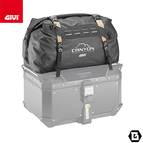 GIVI GRT712C CANYON 防水カーゴバッグ シートバッグ 40L容量 ブラック