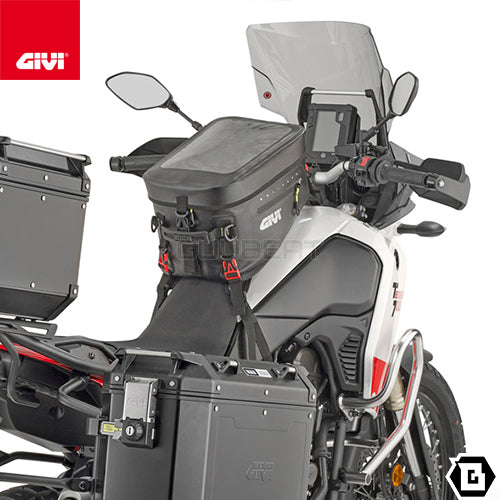 GIVI GRT715 タンクバッグ 防水 ストラップベルト固定 20L容量 ブラック