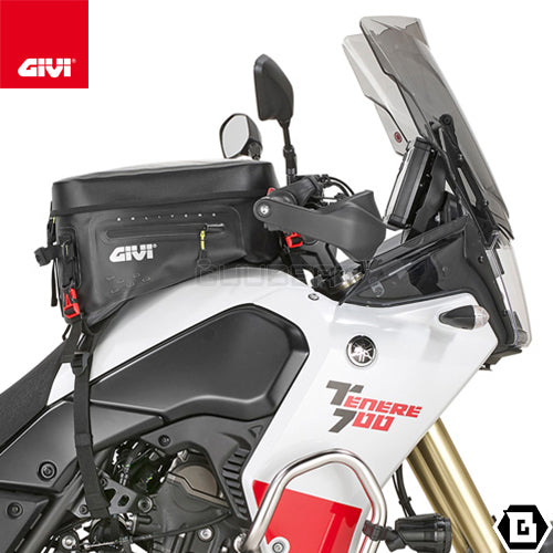 GIVI GRT715 タンクバッグ 防水 ストラップベルト固定 20L容量 ブラック