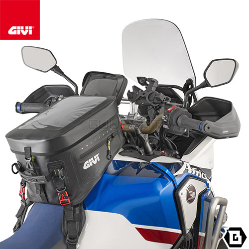 GIVI GRT715 タンクバッグ 防水 ストラップベルト固定 20L容量 ブラック