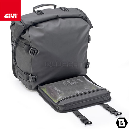 GIVI GRT720 サイドバッグ・シートバッグ MONOKEY ( モノキー ) 50L容量 ( 片側25L )  左右セット ブラック