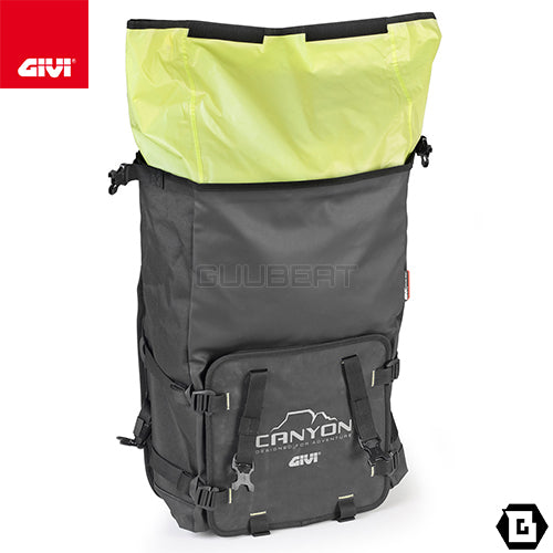 GIVI GRT720 サイドバッグ・シートバッグ MONOKEY ( モノキー ) 50L容量 ( 片側25L )  左右セット ブラック