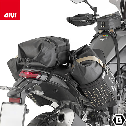 GIVI GRT721B CANYON モジュラー積載システム 防水サイドバッグ 2点 防水リアバッグ 1点 付属 ブラック