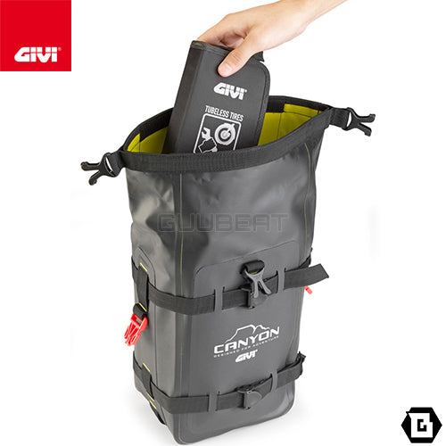 GIVI GRT722 エンジンガードバッグ 防水 8L容量 Gravel-T CANYON