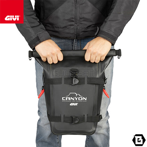 GIVI GRT722 エンジンガードバッグ 防水 8L容量 Gravel-T CANYON