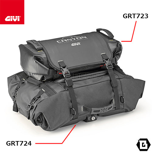 GIVI GRT723 サイドバッグ・シートバッグ MONOKEY ( モノキー ) 40L容量 片側 ブラック