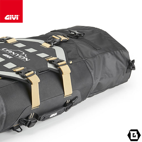 GIVI GRT726 シートバッグ サドルバッグ 防水 35L容量 Gravel-T CANYON ブラック