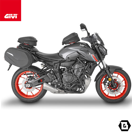 GIVI HP2115B ハンドガード（ブラック）ナックルガード 防風ハンドプロテクター｜YAMAHA MT-09 / MT-07 / XSR 700 対応