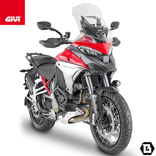 GIVI LS7413 フォグランプ取付キット S310 / S322 / 汎用 フォグランプ対応／DUCATI ムルティストラーダ V4 / DUCATI ムルティストラーダ V4S専用