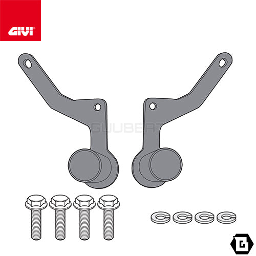 GIVI LS8203 フォグランプ取付キット S310 / S322 / 汎用 フォグランプ対応／MOTO GUZZI V85 TT専用