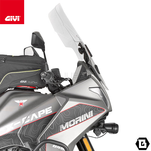 GIVI LS9350 フォグランプ取付キット S310 / S322 / 汎用 フォグランプ対応／MOTO MORINI X-CAPE 649専用