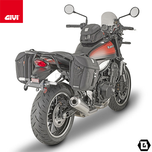 GIVI MT501 サイドバッグ MULTI LOCK ( マルチロック ) サイドバッグ 左右ペア ブラック／TRIUMPH ボンネビル T120 / TRIUMPH ストリートツイン 900 / ROYAL ENFIELD メテオ 350 / HONDA レブル500他専用