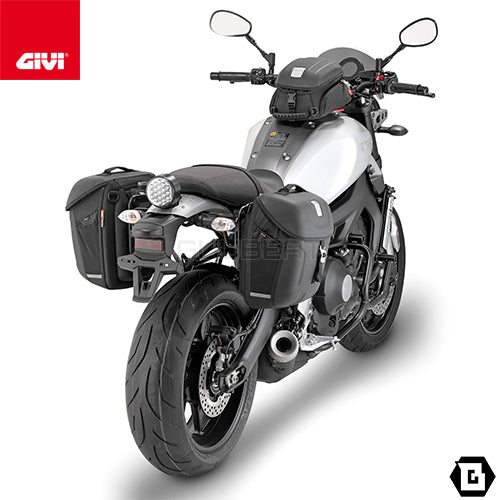 GIVI MT501 サイドバッグ MULTI LOCK ( マルチロック ) サイドバッグ 左右ペア ブラック／TRIUMPH ボンネビル T120 / TRIUMPH ストリートツイン 900 / ROYAL ENFIELD メテオ 350 / HONDA レブル500他専用