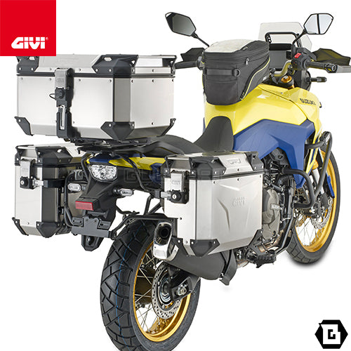 GIVI OBKE3733APACK2 サイドケース アルミニウム製 左側37L容量 右側33L容量 Trekker Outback EVO アルミニウム／HONDA CRF1100L アフリカツイン / HONDA CRF1100L アフリカツインADVSPORTS / HONDA CRF1100L アフリカツインADVSPORTS / HONDA CRF1100L アフリカツイン他専用