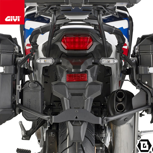 GIVI OBKE3733BPACK2 サイドケース アルミニウム製 左側37L容量 右側33L容量 Trekker Outback EVO ブラック／HONDA CRF1100L アフリカツイン / HONDA CRF1100L アフリカツインADVSPORTS / HONDA CRF1100L アフリカツインADVSPORTS / HONDA CRF1100L アフリカツイン他専用