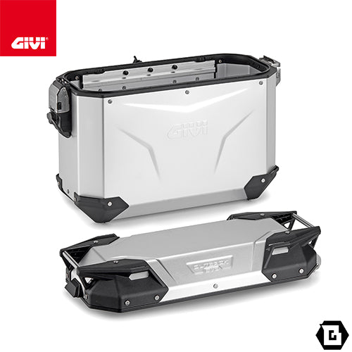 GIVI OBKEV37AAR TREKKER OUTBACK EVO SMART アルミニウム製 サイドケース 右側 MONOKEY CAM-SIDEタイプ 37L容量