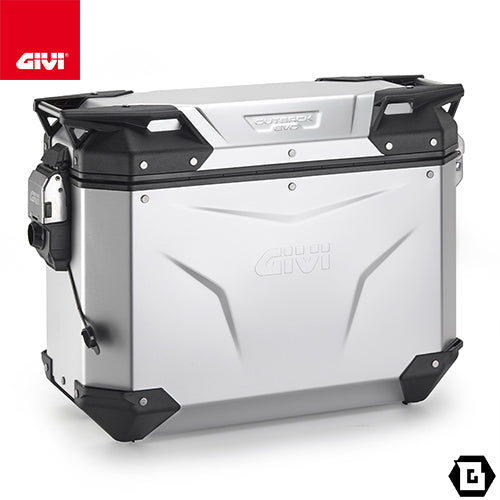 GIVI OBKEV37AAR TREKKER OUTBACK EVO SMART アルミニウム製 サイドケース 右側 MONOKEY CAM-SIDEタイプ 37L容量