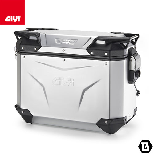 GIVI OBKEV37AL TREKKER OUTBACK EVO SMART アルミニウム製 サイドケース 左側 MONOKEY CAM-SIDEタイプ 37L容量
