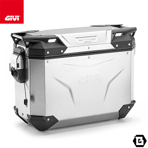 GIVI OBKEV37AR TREKKER OUTBACK EVO SMART アルミニウム製 サイドケース 右側 MONOKEY CAM-SIDEタイプ 37L容量