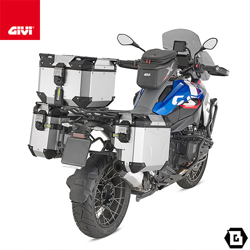 GIVI OBKEV42AA Trekker Outback EVO SMART トップケース 42L アルマイトアルミ MONOKEY 防水 アルミケース