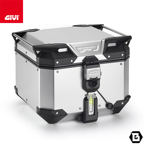 GIVI OBKEV42AA Trekker Outback EVO SMART トップケース 42L アルマイトアルミ MONOKEY 防水 アルミケース