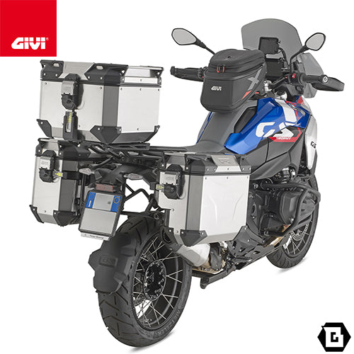 GIVI OBKEV42A Trekker Outback EVO SMART トップケース 42L ナチュラルアルミ MONOKEY 防水 アルミケース