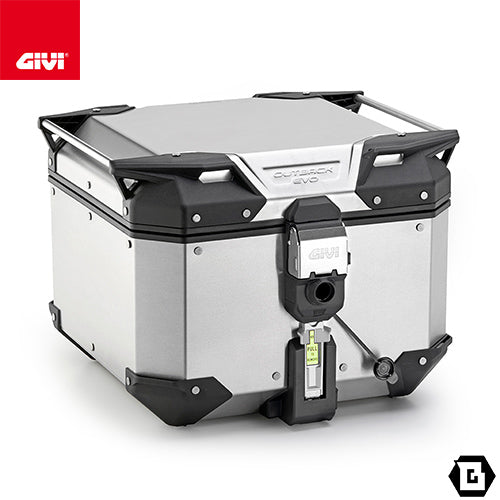 GIVI OBKEV42A Trekker Outback EVO SMART トップケース 42L ナチュラルアルミ MONOKEY 防水 アルミケース