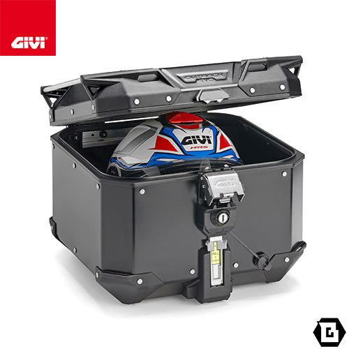 GIVI OBKEV42B Trekker Outback EVO SMART トップケース 42L マットブラック MONOKEY 防水 アルミケース