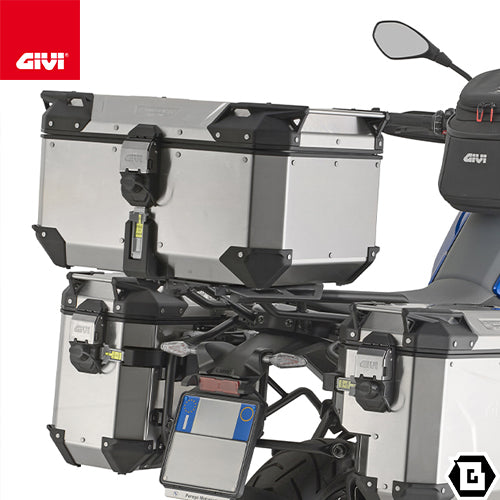 GIVI OBKEV58A TREKKER OUTBACK EVO SMART アルミニウム製 トップケース MONOKEYタイプ 58L容量