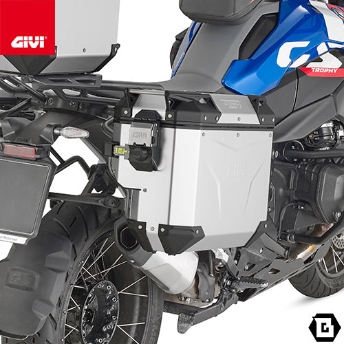 GIVI OBKEVS33AAR サイドケース 33L 右側専用 TREKKER OUTBACK EVO SMART アルマイト MONOKEY CAM-SIDE PLOS_CAM対応