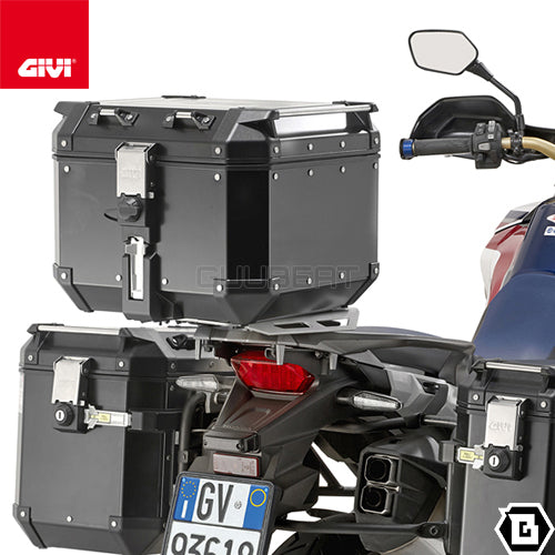 GIVI OBKN42B トップケース アルミニウム製 42L容量 TREKKER OUTBACK ( トレッカー アウトバック )  ブラック